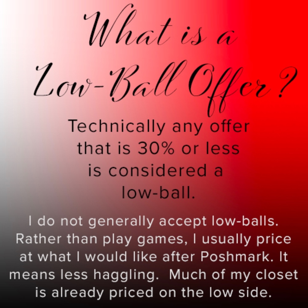 Low-ball Offers.  What are they?